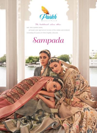 Sampada By Pankh Fancy Viscose Dola Silk Saree Collection